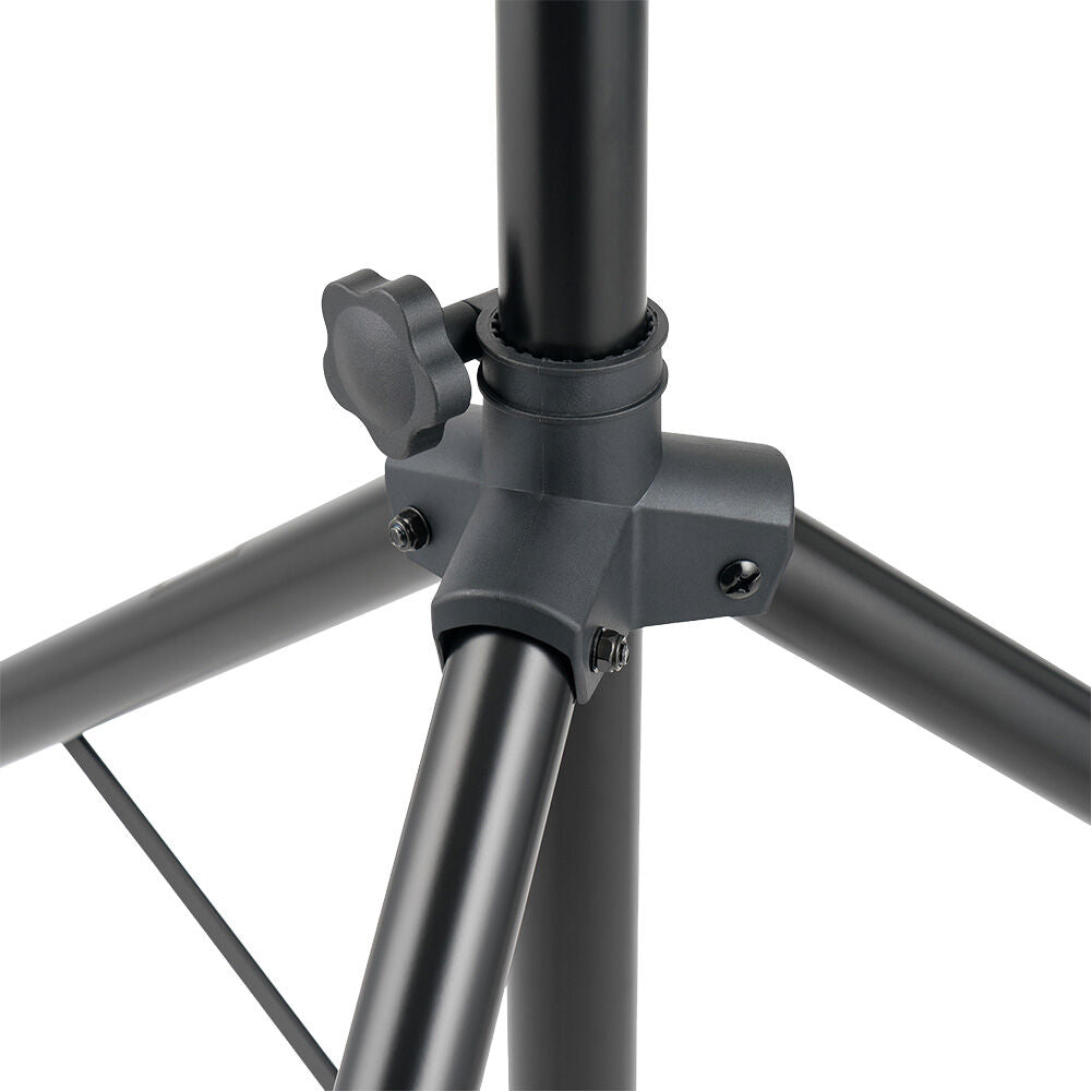 On Stage Speaker Stand Pack with Carry Bag for 2 Speakers, Adjustable Height, Heavy-Duty Construction — view 6