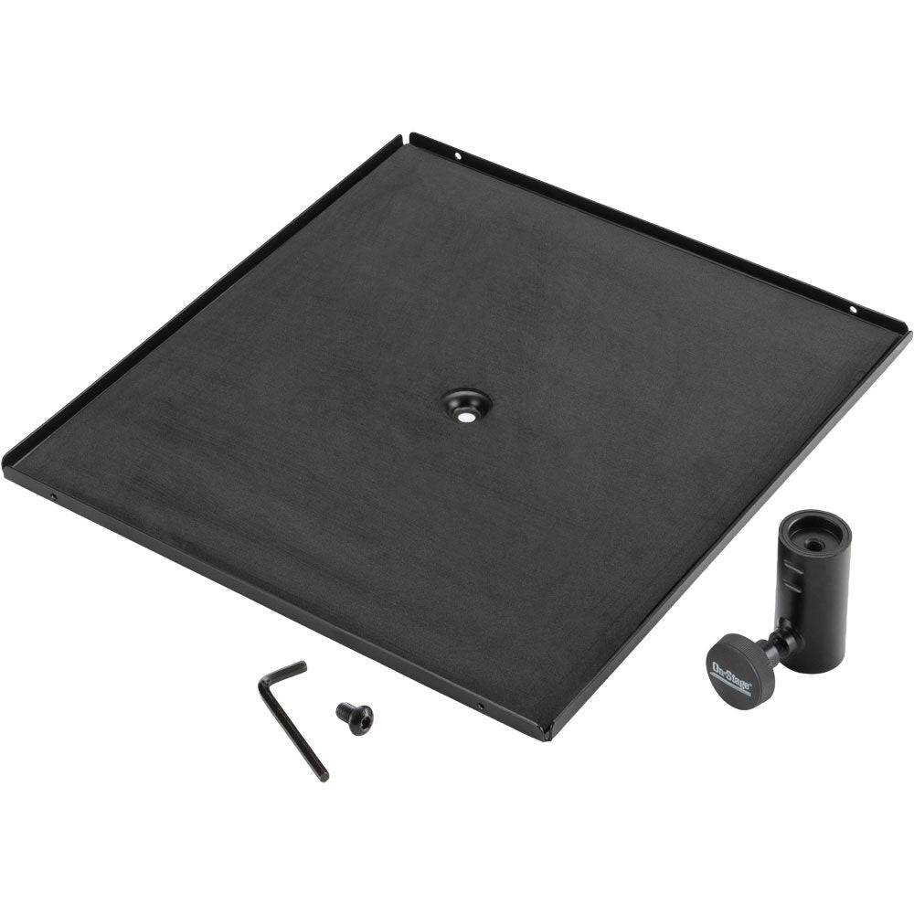 On Stage SST1000 Speaker Stand Mounted Multi-Use Accessory Tray