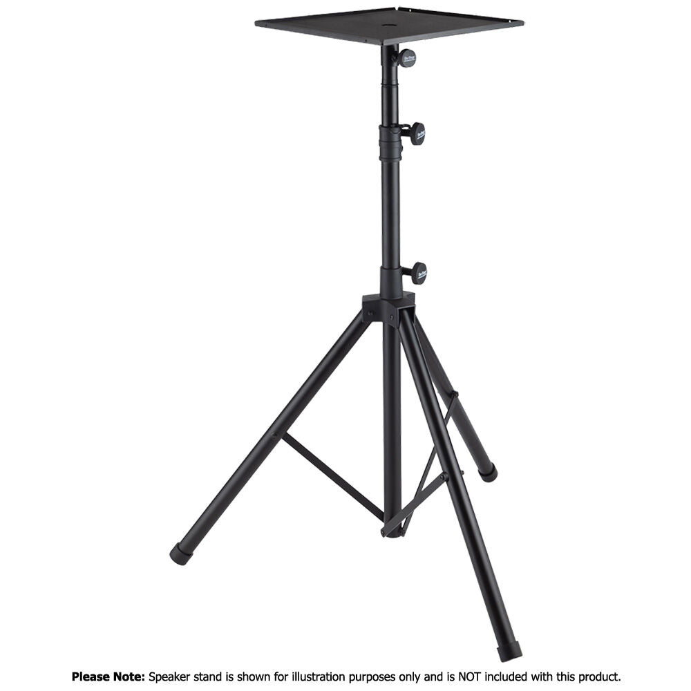 On Stage SST1000 Speaker Stand Mounted Multi-Use Accessory Tray — view 3