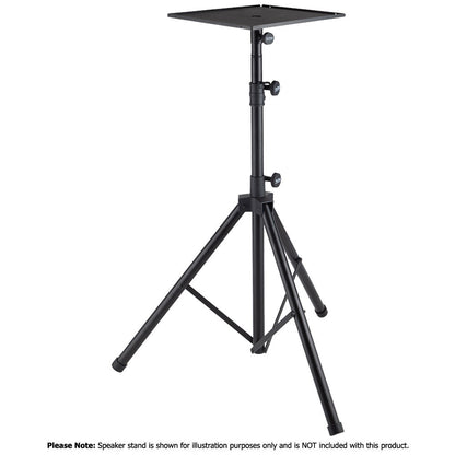 On Stage SST1000 Speaker Stand Mounted Multi-Use Accessory Tray — view 3