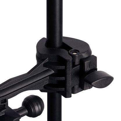 On Stage TCM1500 Adjustable Tablet/Smart Phone Holder with Clamp and 360-Degree Rotation, Black — view 3