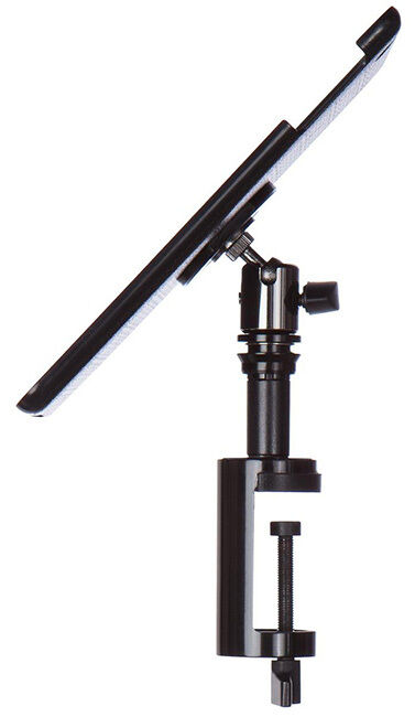 On Stage iPad Mini Snap-On Cover with Table Clamp, 360 Degree Ball Joint, Fits Models A1432, A1454, A1455, A1489, A1490 — view 4