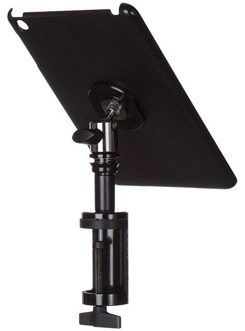 On Stage iPad Mini Snap-On Cover with Table Clamp, 360 Degree Ball Joint, Fits Models A1432, A1454, A1455, A1489, A1490 — view 2
