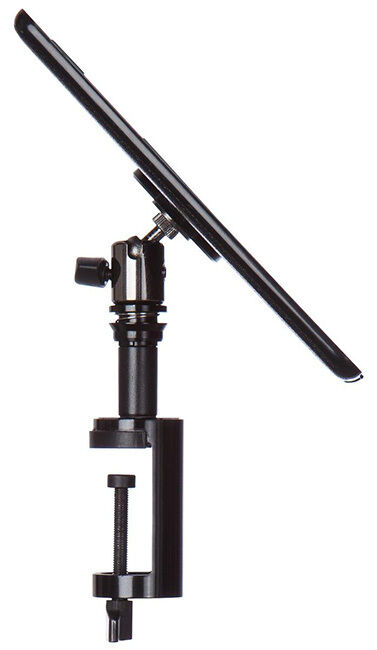 On Stage iPad Mini Snap-On Cover with Table Clamp, 360 Degree Ball Joint, Fits Models A1432, A1454, A1455, A1489, A1490 — view 3