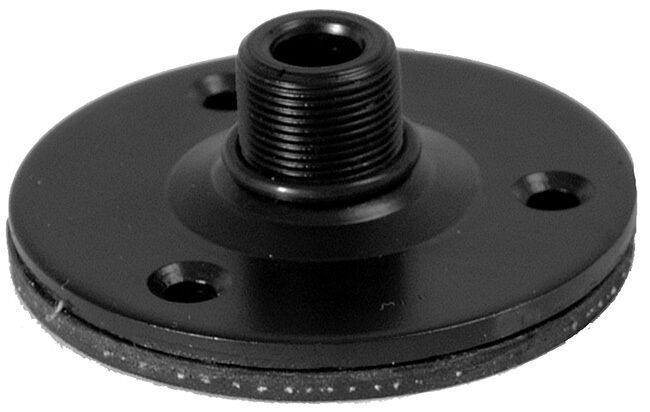 On Stage Flange Mount Microphone Clip Adapter for Flat Surfaces