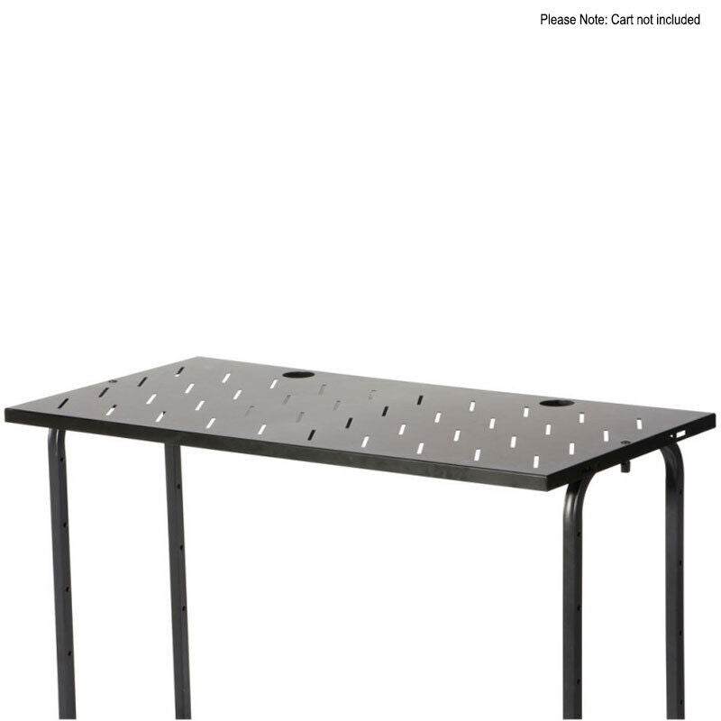On Stage UCA1500 Utility Cart Tray for UTC2200 & UTC5500 Carts, 36" x 17", 80 lb Capacity, Includes Cable Routing Features — view 6