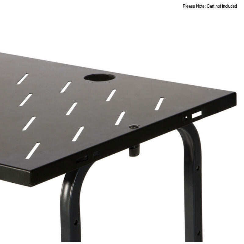 On Stage UCA1500 Utility Cart Tray for UTC2200 & UTC5500 Carts, 36" x 17", 80 lb Capacity, Includes Cable Routing Features — view 4
