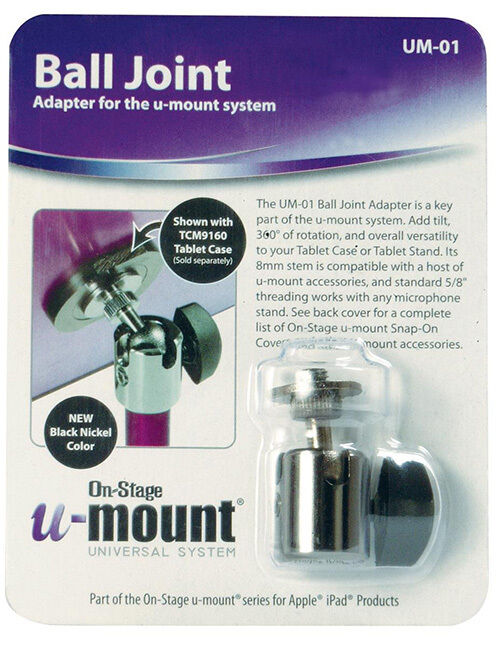 On Stage U-Mount Ball Joint Adapter for Tablet Cases and Tripod Stands — view 6