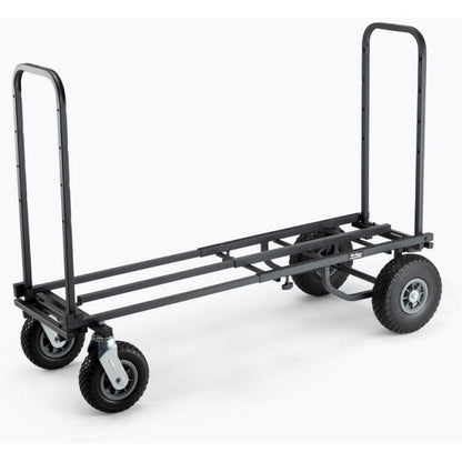 On Stage UTC5500 All-Terrain Adjustable Expandable Utility Cart, 250 kg Capacity, 30"-52" Bed Size, Locking Casters, Ergonomic Handles