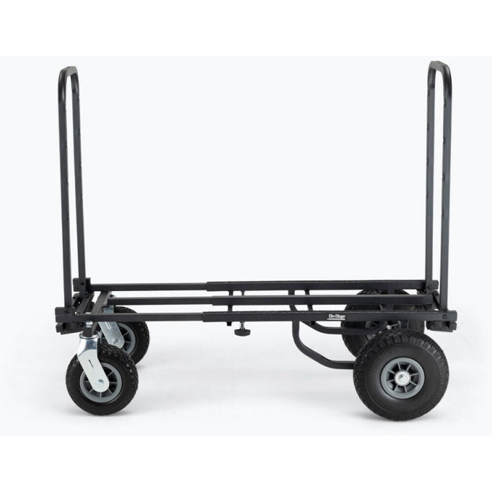 On Stage UTC5500 All-Terrain Adjustable Expandable Utility Cart, 250 kg Capacity, 30"-52" Bed Size, Locking Casters, Ergonomic Handles — view 5