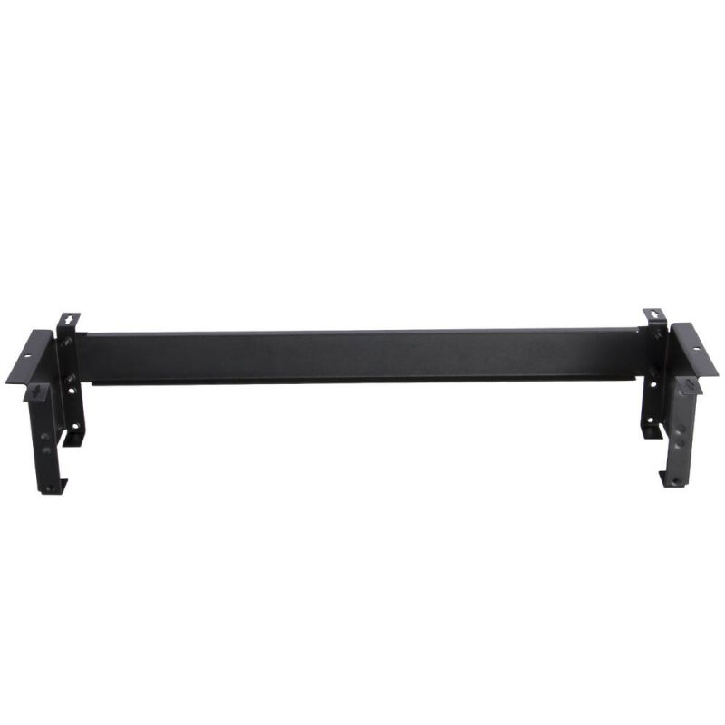 On Stage WSA7500 Single Space Under Table Rack Mount for WS7500 Workstation, Black Steel, 19" Wide x 3.5" High x 4" Deep