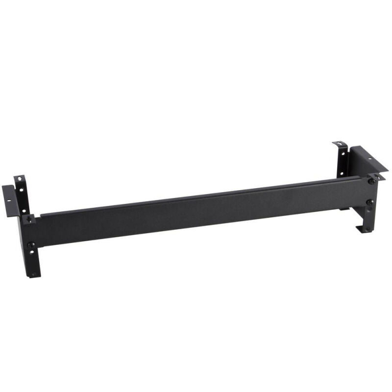 On Stage WSA7500 Single Space Under Table Rack Mount for WS7500 Workstation, Black Steel, 19" Wide x 3.5" High x 4" Deep — view 2