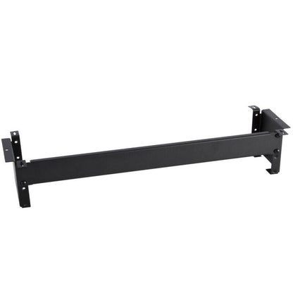 On Stage WSA7500 Single Space Under Table Rack Mount for WS7500 Workstation, Black Steel, 19" Wide x 3.5" High x 4" Deep — view 2