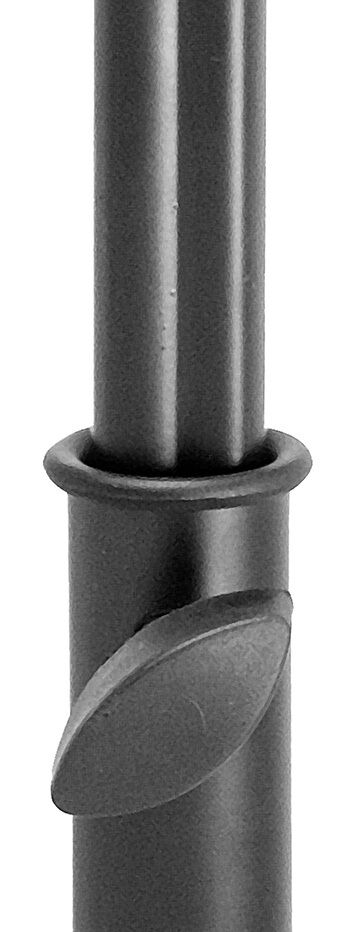 On Stage Classic Single Guitar Stand with Adjustable Height and Velveteen Rubber Padding — view 4