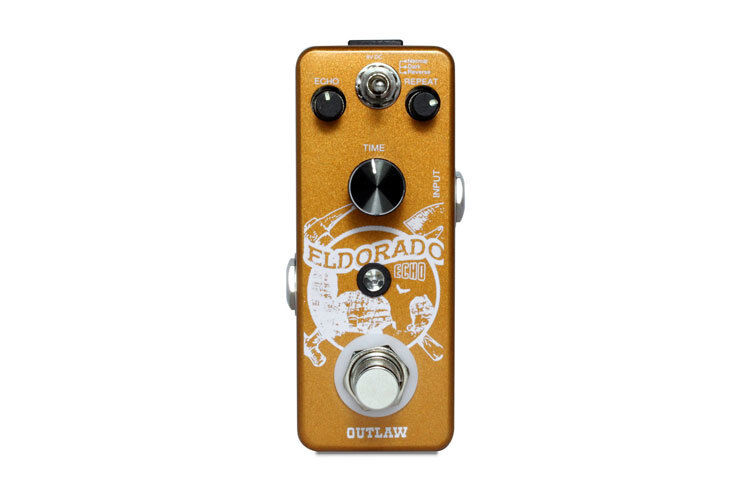 Outlaw Effects Eldorado Echo Pedal with Three Echo Variations and Saved Mode Feature — view 2