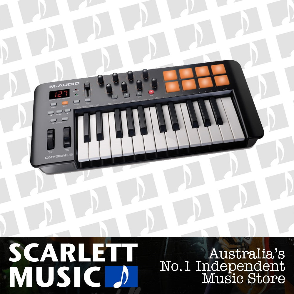 M-Audio Oxygen 25 MIDI Keyboard Studio Controller 25-Note — view 2