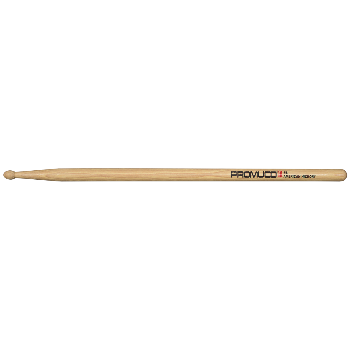 Promuco 18015B American Hickory 5B Drumsticks with Nylon Tip — view 2