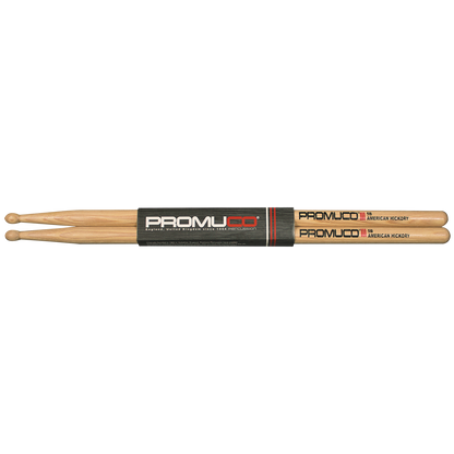Promuco 18015B American Hickory 5B Drumsticks with Nylon Tip — view 3