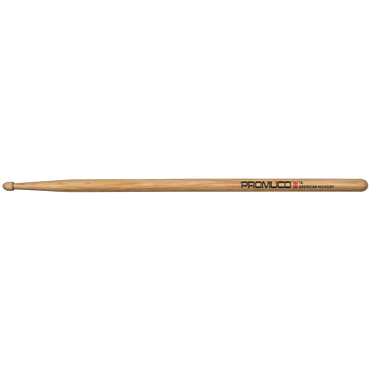 Promuco 18017A American Hickory 7A Drumsticks, Wood Tip, 39.7cm Length, 1.4cm Diameter — view 2