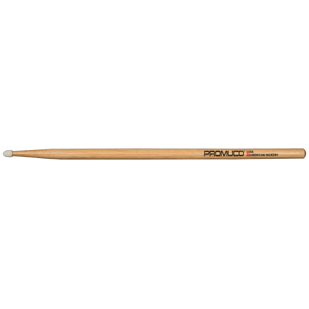 Promuco 1801N5A American Hickory 5A Drumsticks with Nylon Tip — view 2
