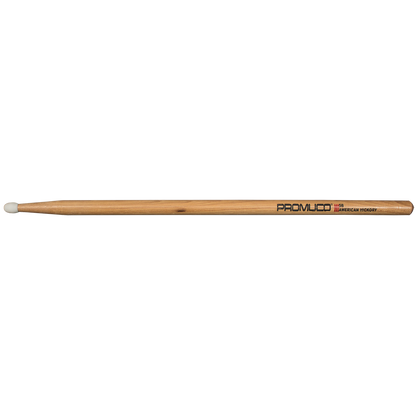 Promuco 1801N5B American Hickory 5B Drumsticks with Nylon Tip — view 2