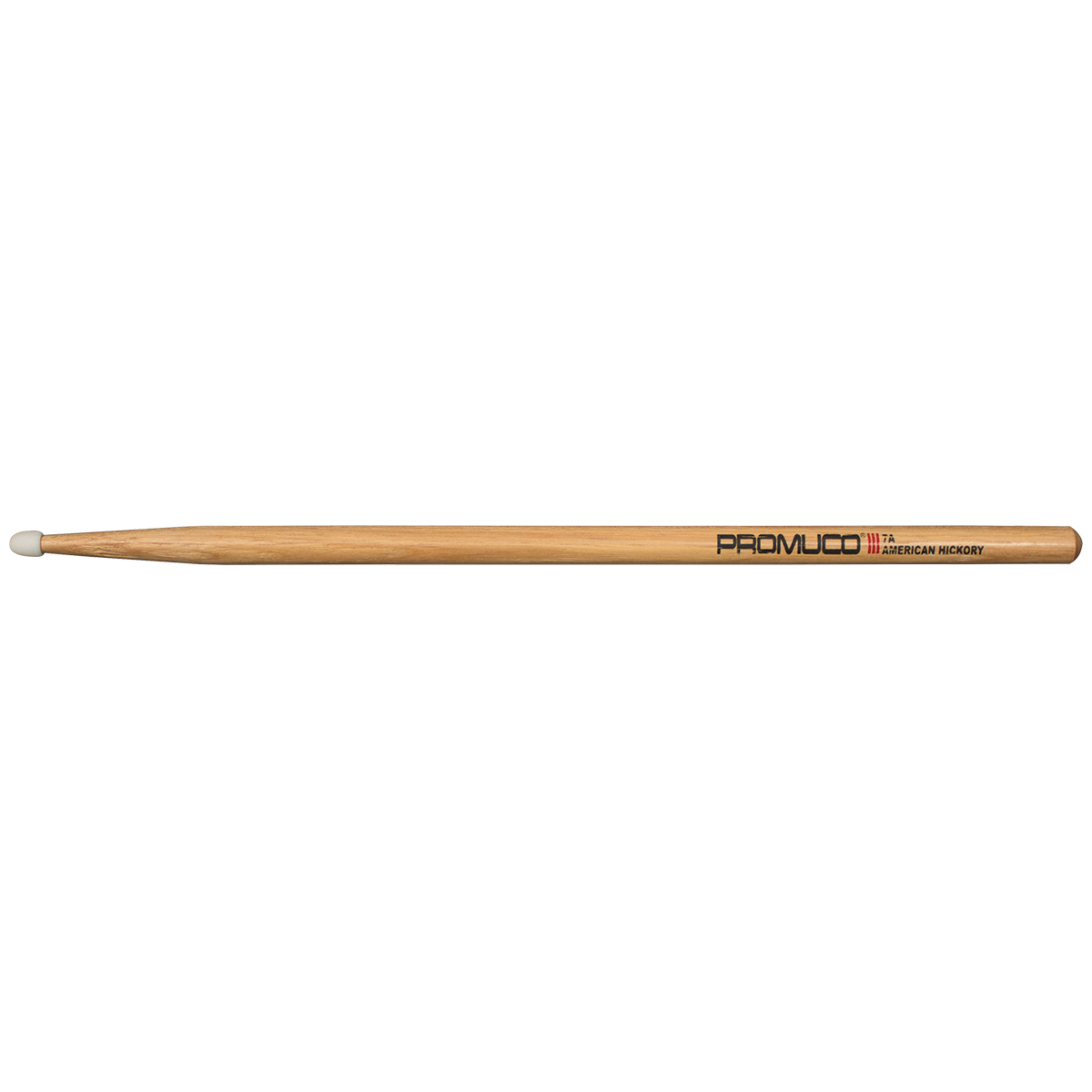 Promuco 1801N7A American Hickory 7A Drumsticks with Nylon Tip — view 2