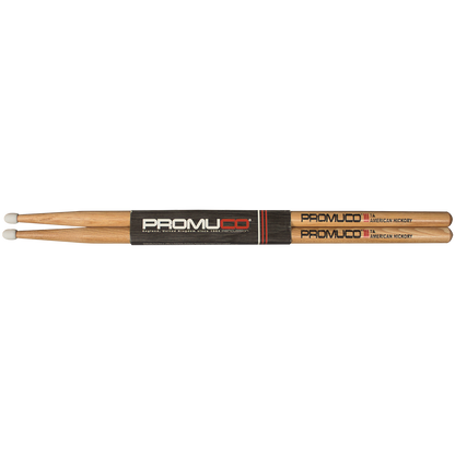 Promuco 1801N7A American Hickory 7A Drumsticks with Nylon Tip — view 3