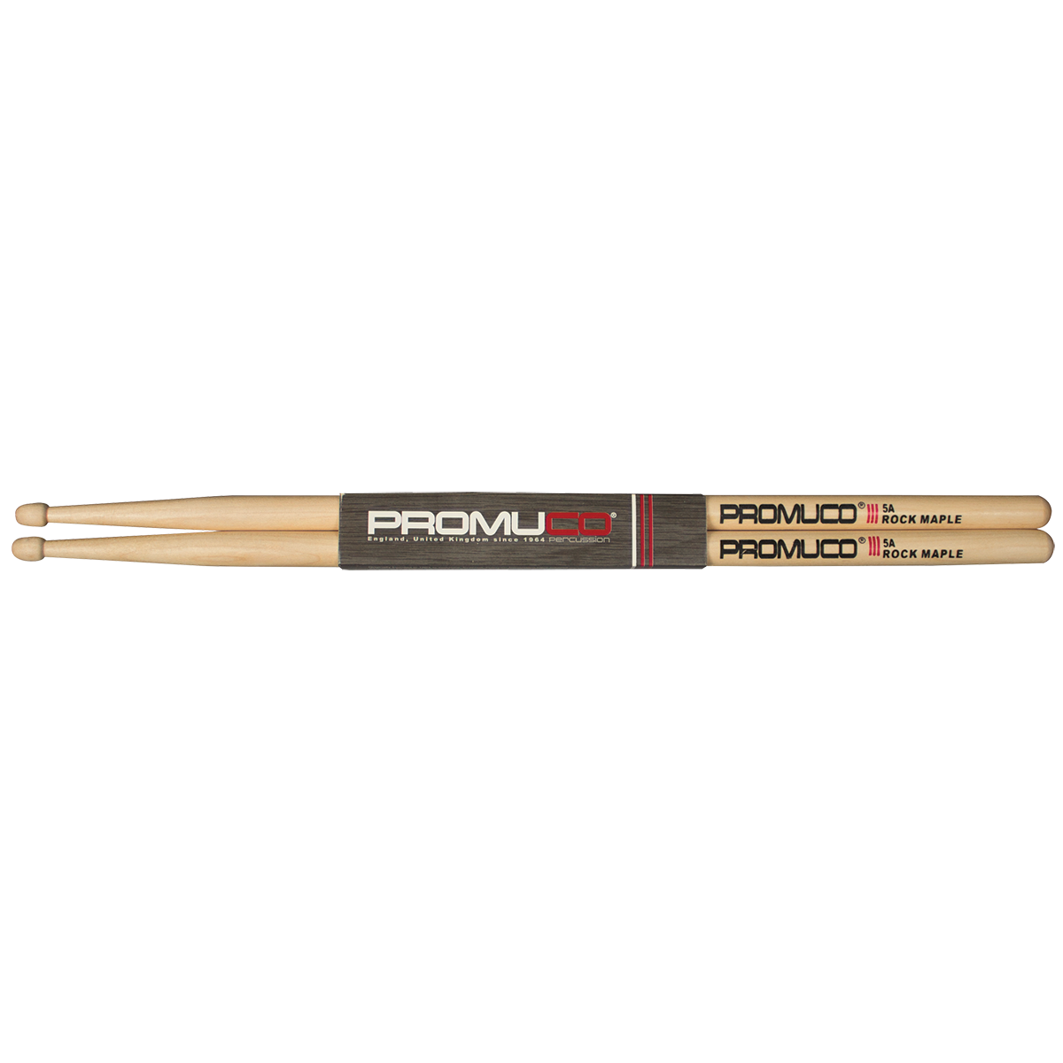 Promuco 18025A Rock Maple 5A Wooden Tip Drumsticks — view 2