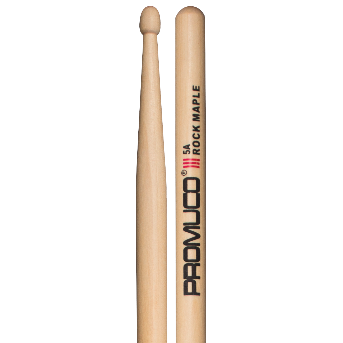 Promuco 18025A Rock Maple 5A Wooden Tip Drumsticks