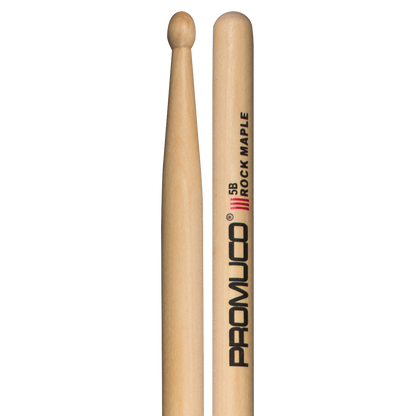 Promuco 18025B Rock Maple 5B Wooden Drumsticks