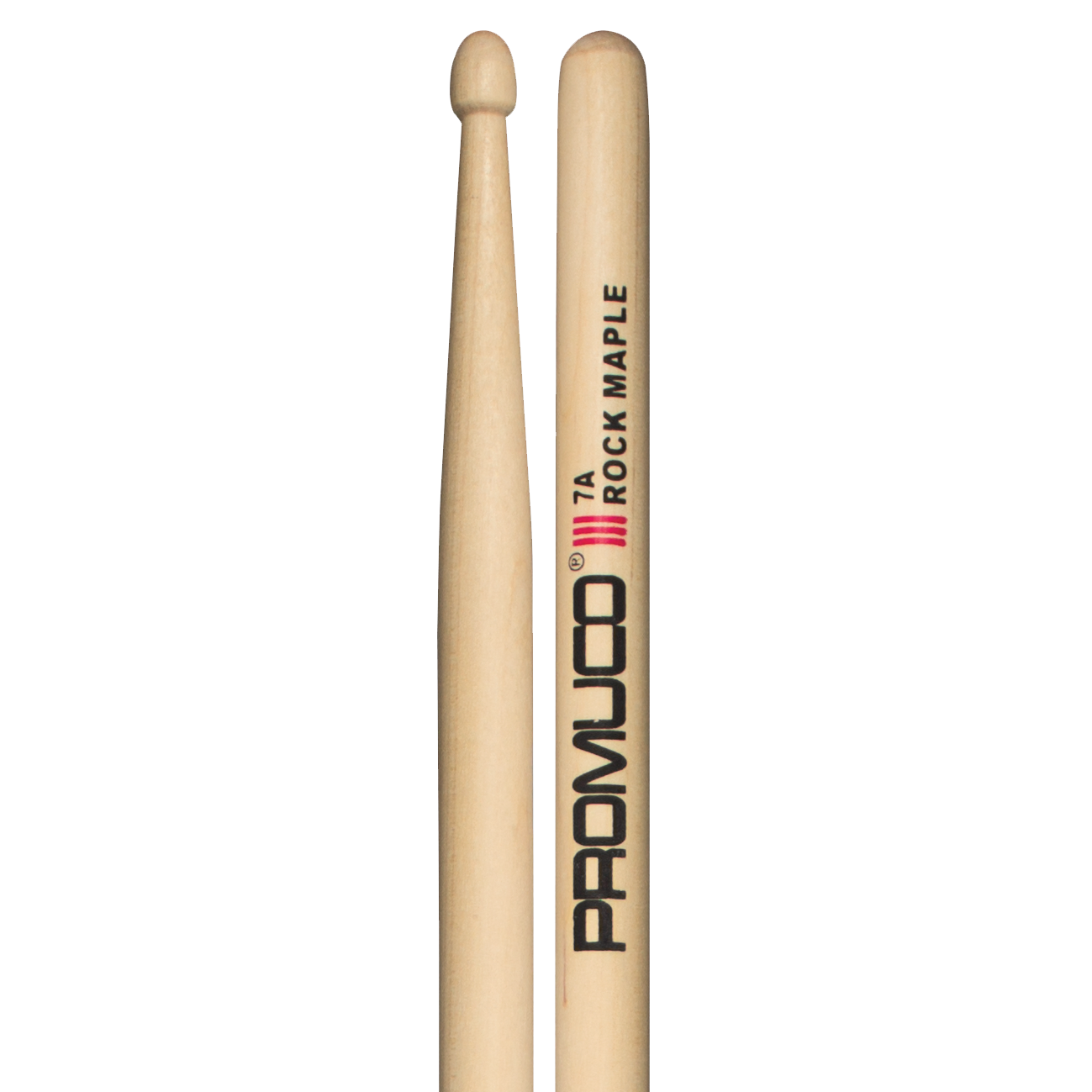 Promuco 18027A Rock Maple 7A Wooden Tip Drumsticks