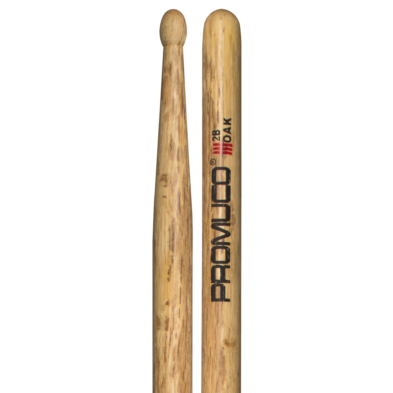 Promuco 18032B Oak 2B Wood Tip Drumsticks