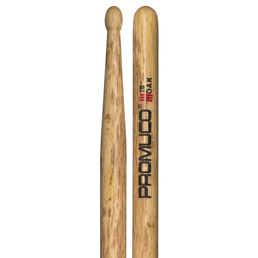 Promuco 18032B Oak 2B Wood Tip Drumsticks