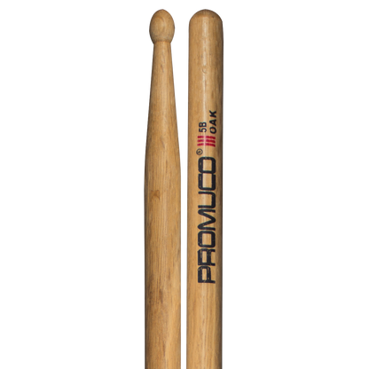 Promuco 18035B Oak 5B Wood Tip Drumsticks