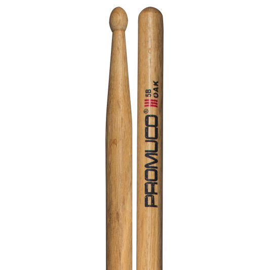Promuco 18035B Oak 5B Wood Tip Drumsticks