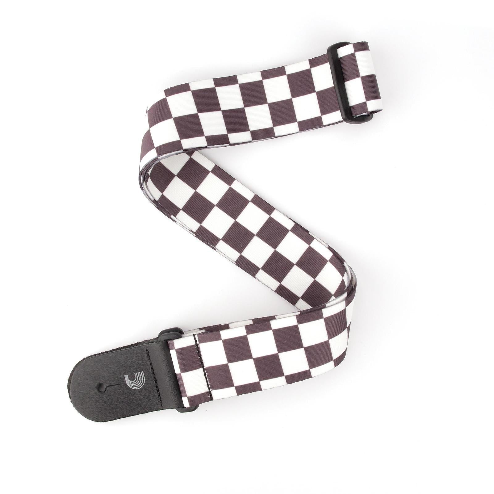 Large Checkerboard - Black & White by D'Addario