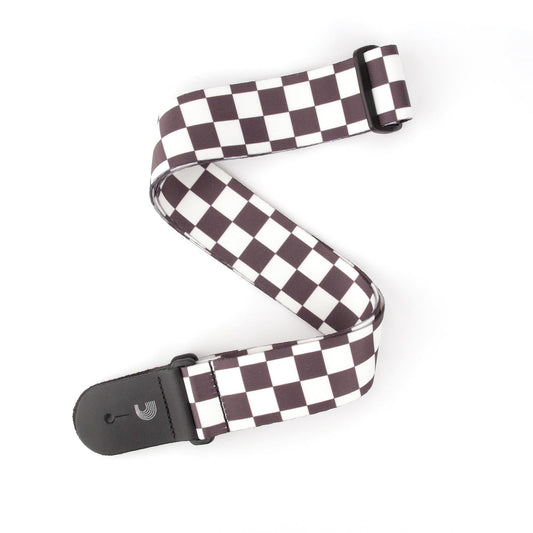 Large Checkerboard - Black & White by D'Addario