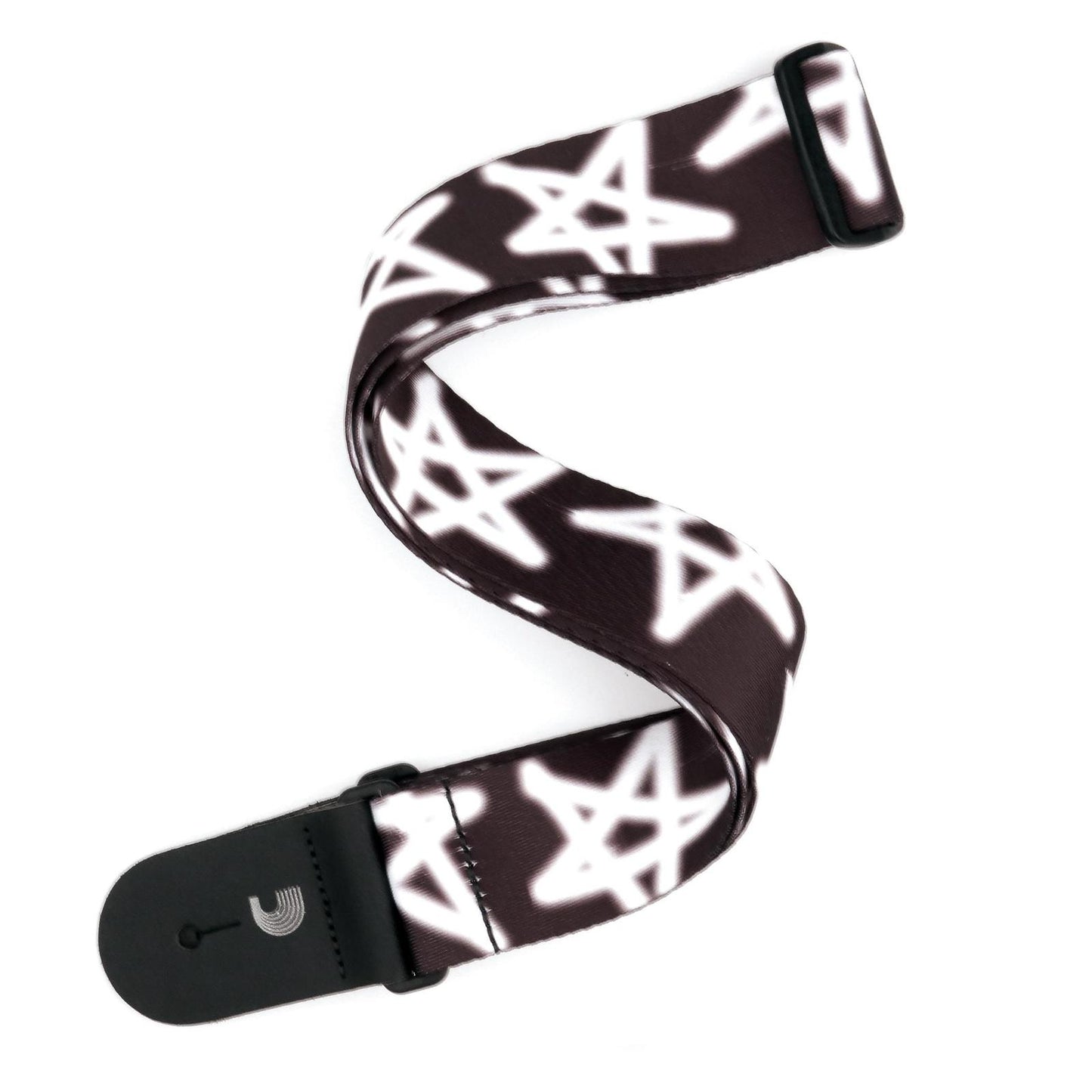 Polyester Guitar Strap, Graffiti Stars, by D'Addario