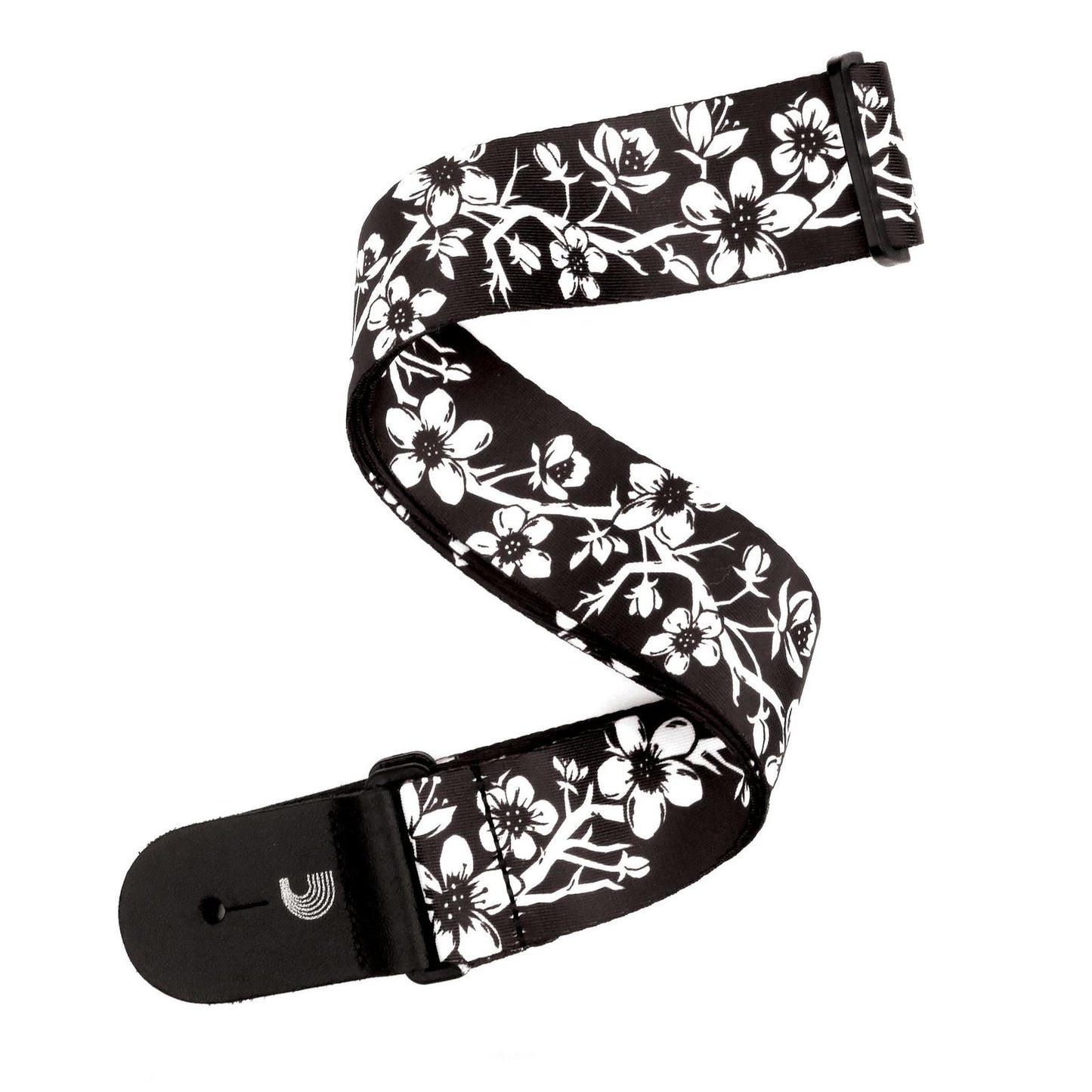 Polyester Guitar Strap, Blossom Tattoo Art, by D'Addario