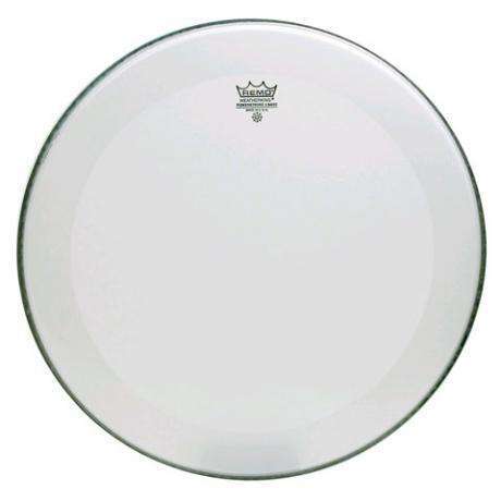 Remo P3-1226-C1 Powerstroke P3 Smooth White Bass Head 26" Plain