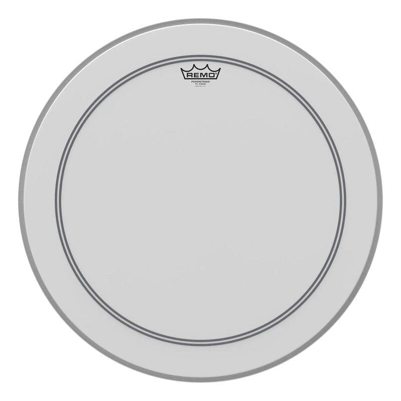 Remo Powerstroke 3 Series Bass Drum Head - 20" Clear No Stripe — view 2