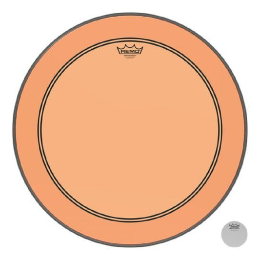 Remo 20" Powerstroke 3 Colortone Orange Bass Drum Head