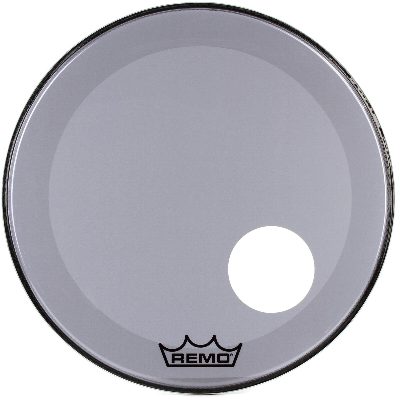 Remo 22" Powerstroke 3 Colortone Smoke Bass Drum Head w/Port