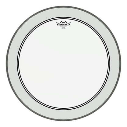Remo Powerstroke 3 Series Bass Drum Head - 24" No Stripe Clear