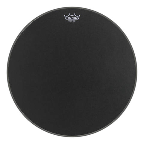 Remo P3-1822-ES Powerstroke 3 Black Suede 22" Bass Drumhead