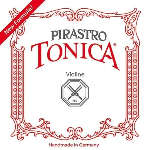 Pirastro Tonica Violin E String - 3/4 - 1/2 Size Silvery Steel Ball End