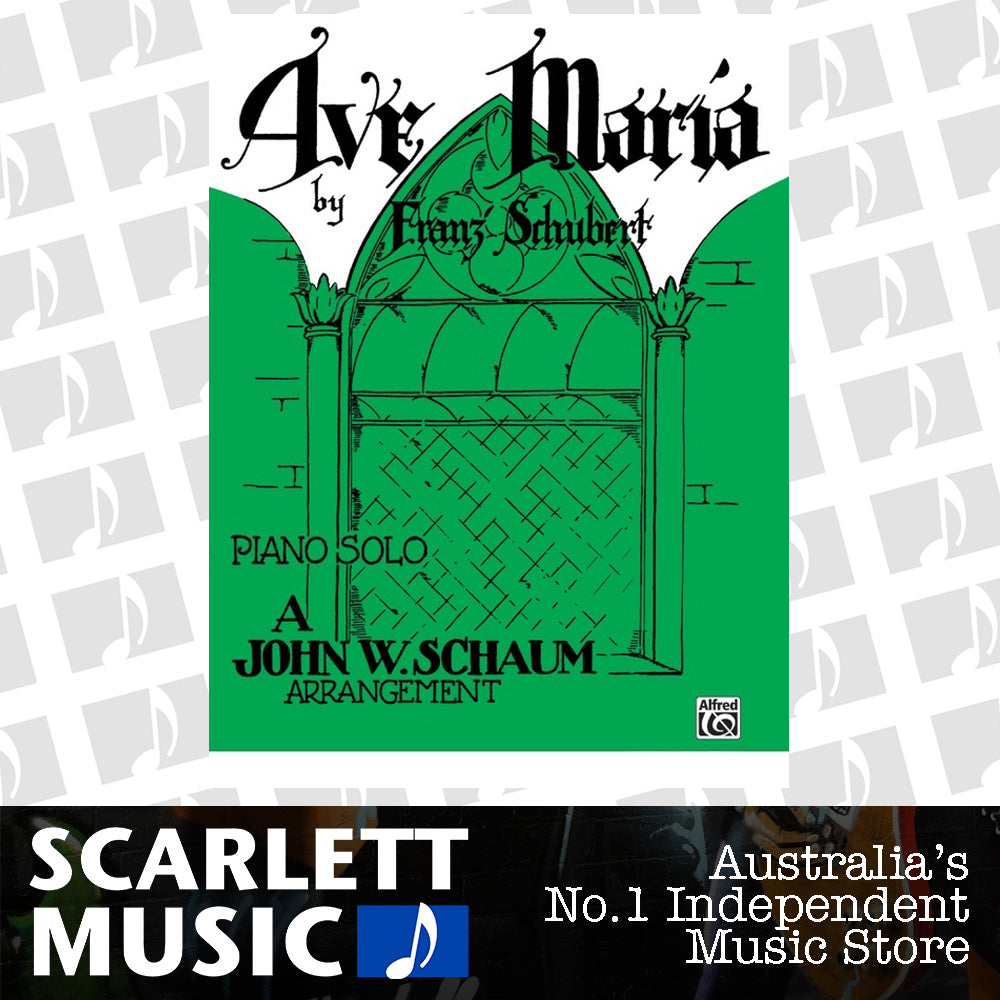 Ave Maria Piano Sheet Music — view 2