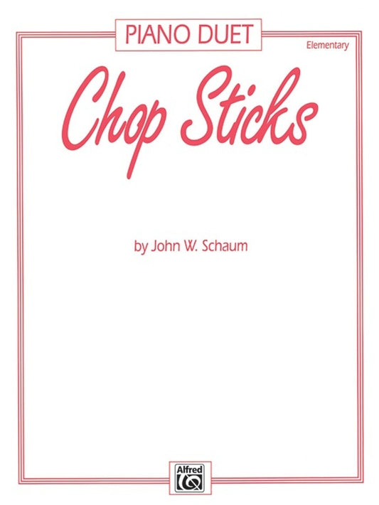 Chop Sticks Pd (1 Piano 4 Hands)