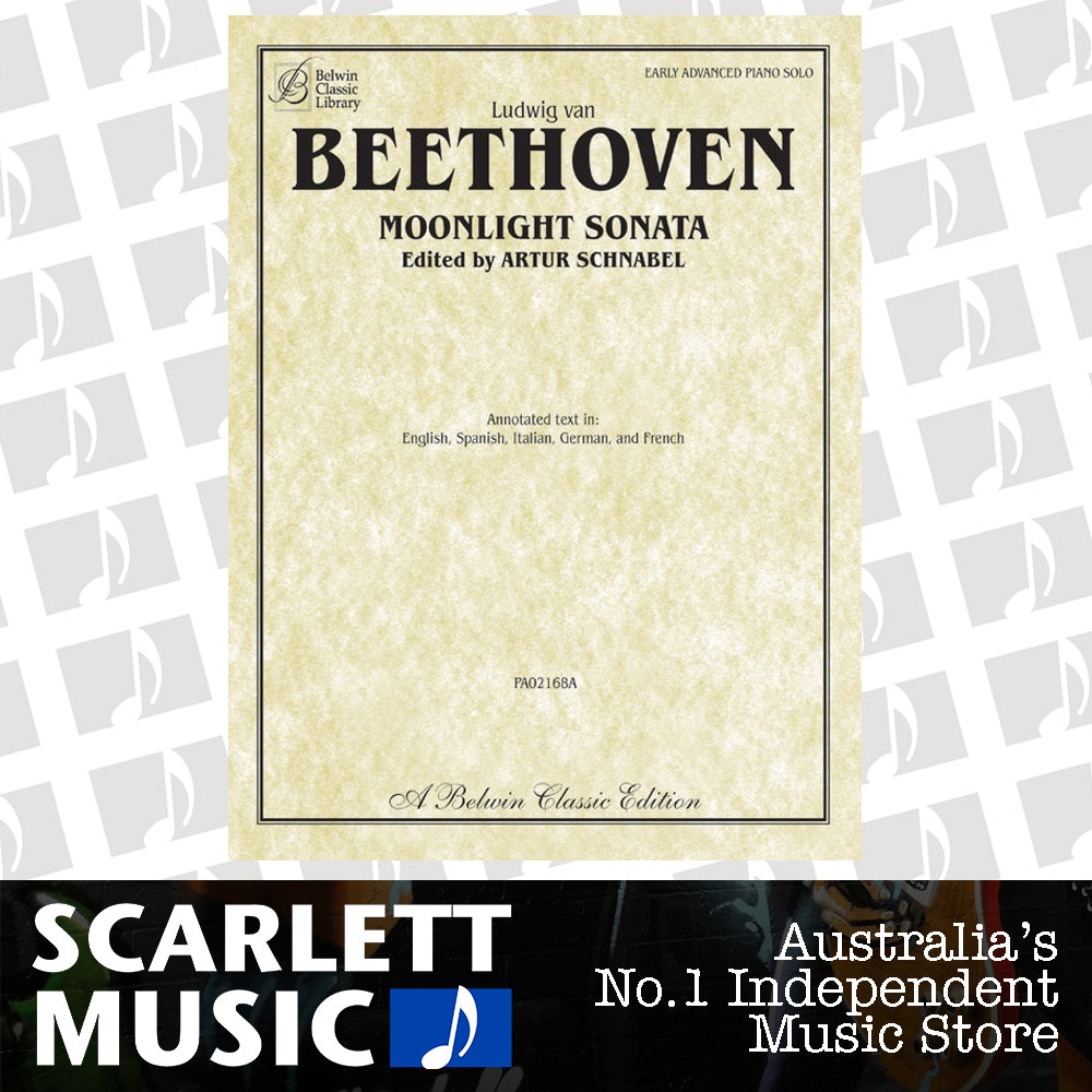 Sonata in C-sharp Minor No 14 Op 27 Moonlight Piano Sheet Music — view 2