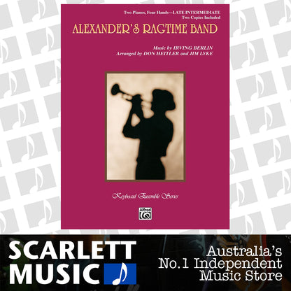 Alexander's Ragtime Band Piano Sheet Music for Duo 2P4H — view 2